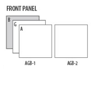 Front Panel (A, G, B)